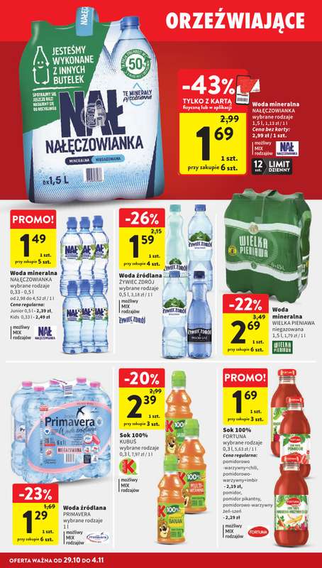 Intermarche - gazetka promocyjna Gazetka od czwartku 29.10 do środy 04.11 - strona 34