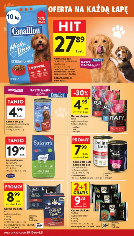 Intermarche - gazetka promocyjna Gazetka od czwartku 29.10 do środy 04.11 - strona 38