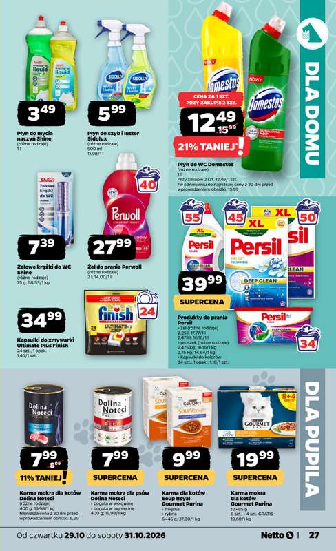 Netto - gazetka promocyjna Gazetka Spożywcza od czwartku 29.10 do soboty 31.10 - strona 27