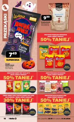 Netto - gazetka promocyjna Gazetka Spożywcza od czwartku 29.10 do soboty 31.10 - strona 16