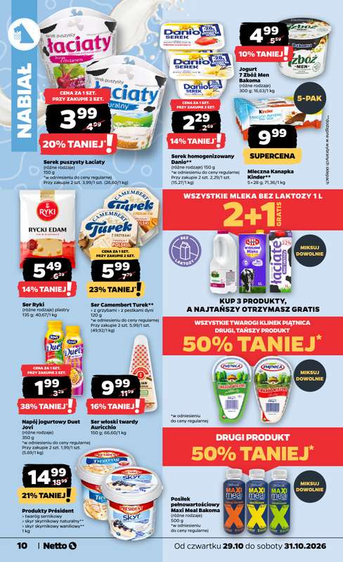 Netto - gazetka promocyjna Gazetka Spożywcza od czwartku 29.10 do soboty 31.10 - strona 10