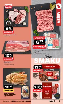 Netto - gazetka promocyjna Gazetka Spożywcza od czwartku 29.10 do soboty 31.10 - strona 3