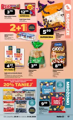 Netto - gazetka promocyjna Gazetka Spożywcza od czwartku 29.10 do soboty 31.10 - strona 17