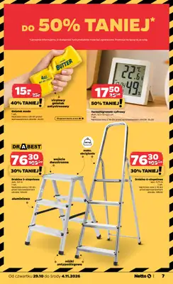 Netto - gazetka promocyjna Inspiracje tygodnia: porządkuj stylowo od czwartku 29.10 do środy 04.11 - strona 7