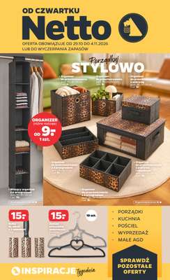 Netto - gazetka promocyjna Inspiracje tygodnia: porządkuj stylowo od czwartku 29.10 do środy 04.11