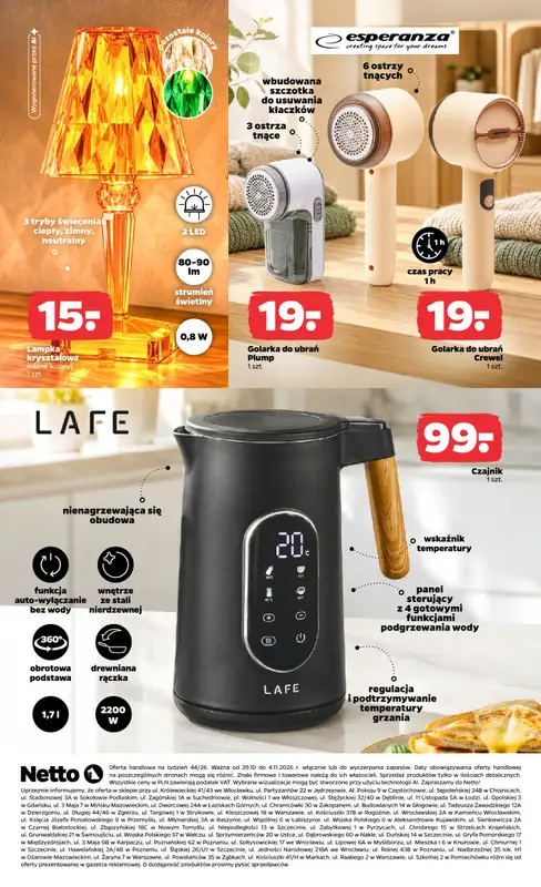 Netto - gazetka promocyjna Inspiracje tygodnia: porządkuj stylowo od czwartku 29.10 do środy 04.11 - strona 8