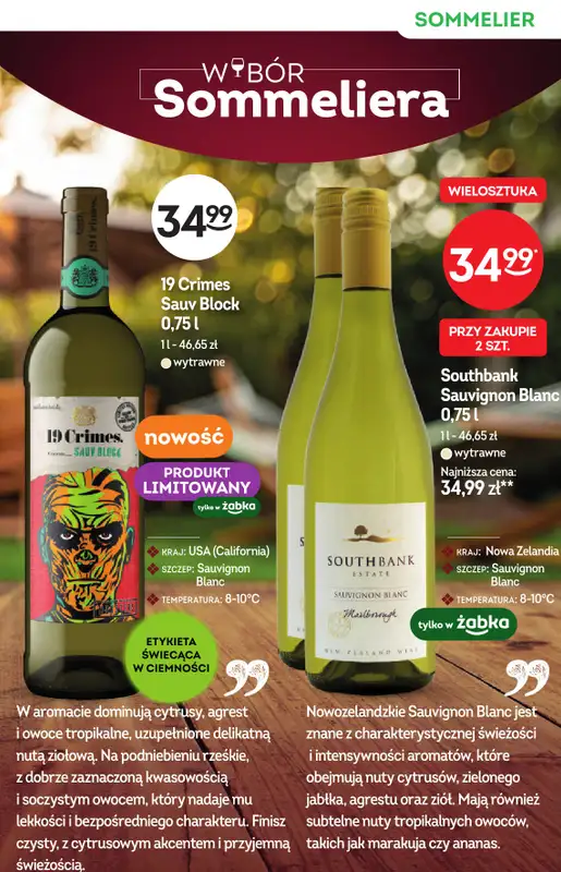Żabka - gazetka promocyjna Katalog win od środy 28.10 do wtorku 10.11 - strona 9