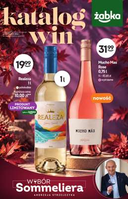 Żabka - gazetka promocyjna Katalog win od środy 28.10 do wtorku 10.11