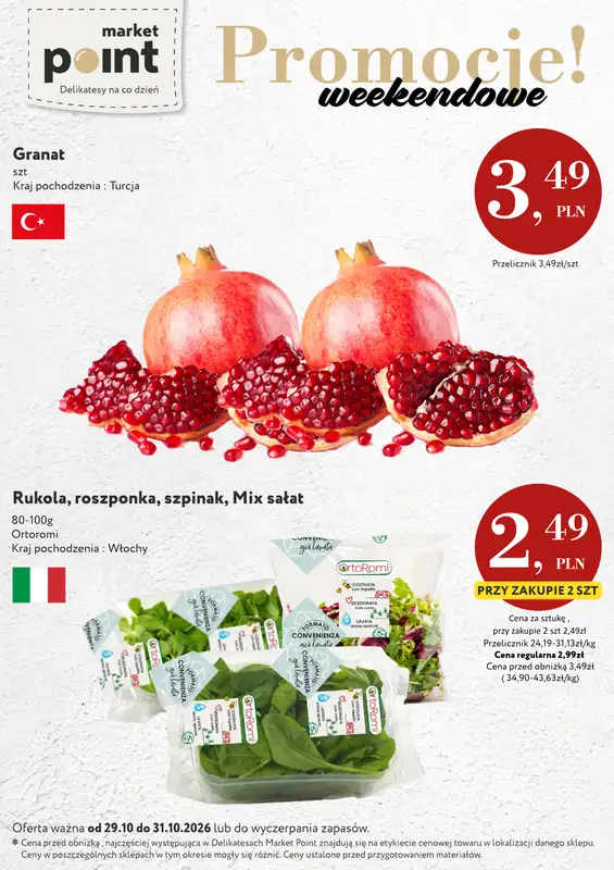 Market Point - gazetka promocyjna Gazetka od czwartku 29.10 do soboty 31.10 - strona 5