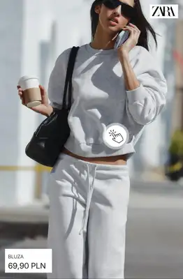 Zara - gazetka promocyjna Bluzy damskie od wtorku 27.10  - strona 3