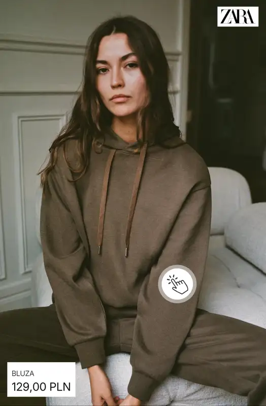 Zara - gazetka promocyjna Bluzy damskie od wtorku 27.10  - strona 12