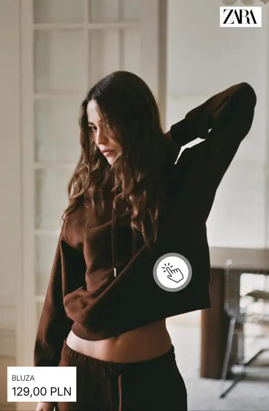 Zara - gazetka promocyjna Bluzy damskie od wtorku 27.10  - strona 9