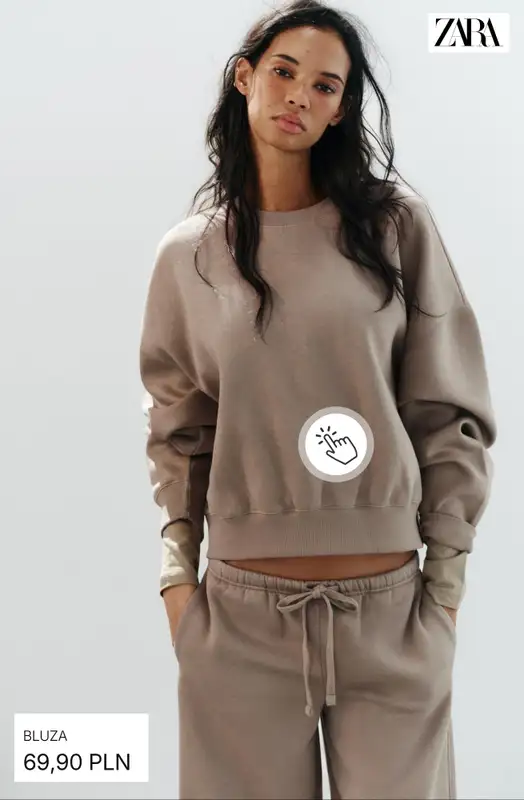 Zara - gazetka promocyjna Bluzy damskie od wtorku 27.10  - strona 10