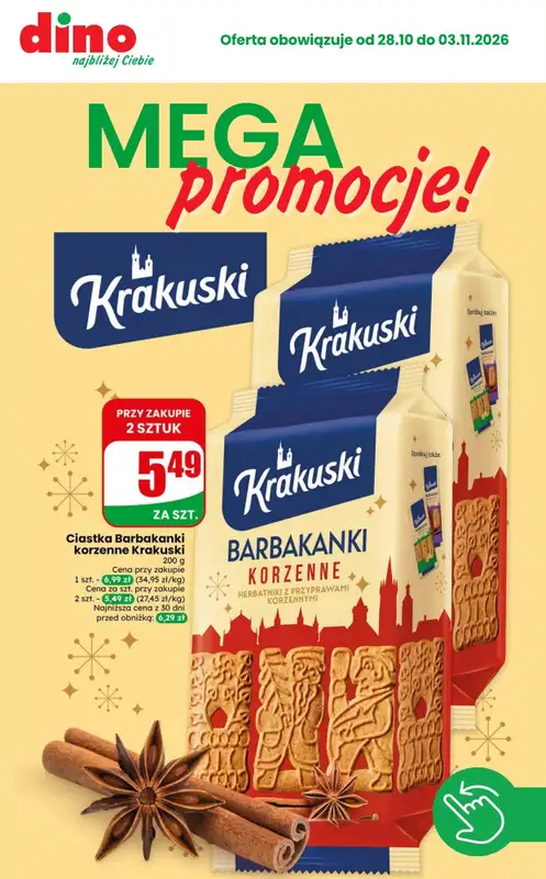 Dino - gazetka promocyjna Najlepsze promocje!  