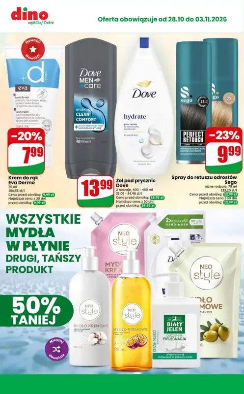 Dino - gazetka promocyjna Najlepsze promocje! od środy 28.10 do wtorku 03.11 - strona 8
