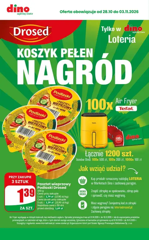 Dino - gazetka promocyjna Najlepsze promocje! od środy 28.10 do wtorku 03.11 - strona 10