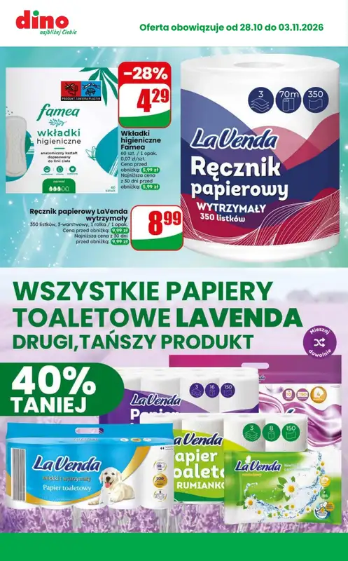 Dino - gazetka promocyjna Najlepsze promocje! od środy 28.10 do wtorku 03.11 - strona 4