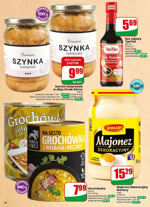 Dino - gazetka promocyjna Gazetka 44 / 2026 od środy 28.10 do wtorku 03.11 - strona 26