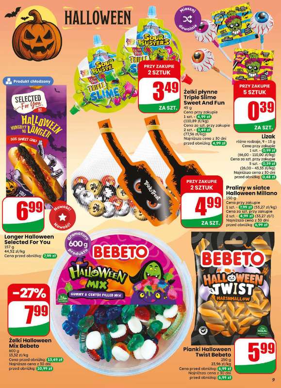 Dino - gazetka promocyjna Gazetka 44 / 2026 od środy 28.10 do wtorku 03.11 - strona 9