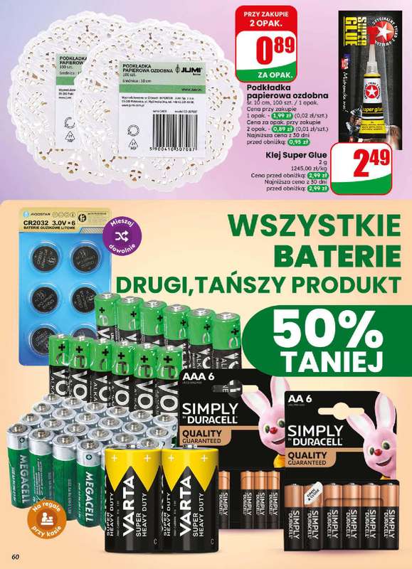 Dino - gazetka promocyjna Gazetka 44 / 2026 od środy 28.10 do wtorku 03.11 - strona 60