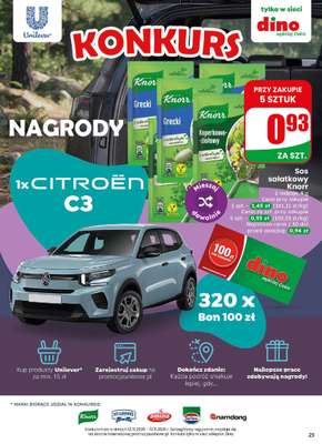 Dino - gazetka promocyjna Gazetka 44 / 2026 od środy 28.10 do wtorku 03.11 - strona 25