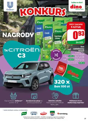 Dino - gazetka promocyjna Gazetka 44 / 2026 od środy 28.10 do wtorku 03.11 - strona 25