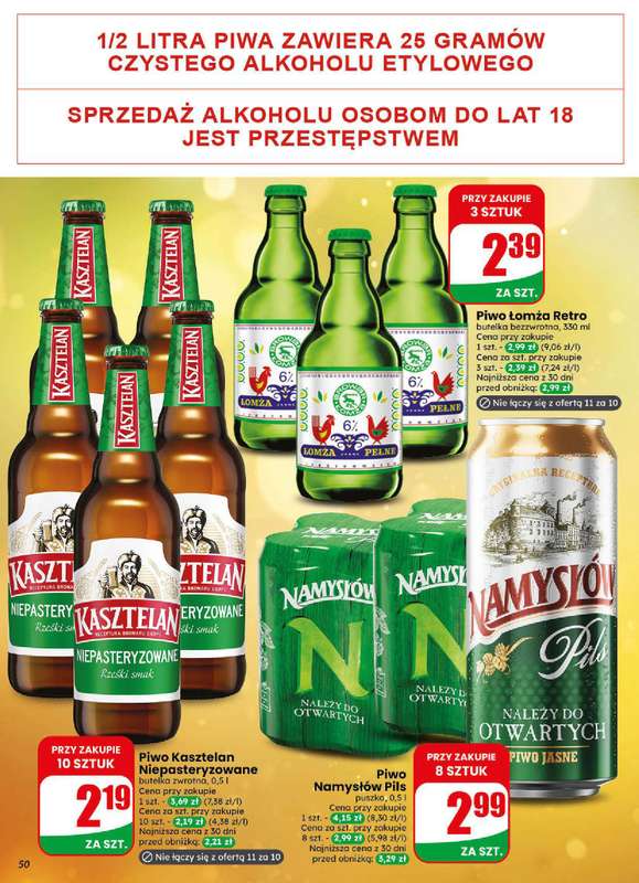Dino - gazetka promocyjna Gazetka 44 / 2026 od środy 28.10 do wtorku 03.11 - strona 50