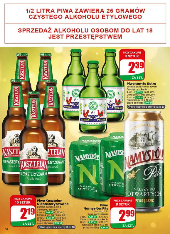 Dino - gazetka promocyjna Gazetka 44 / 2026 od środy 28.10 do wtorku 03.11 - strona 50