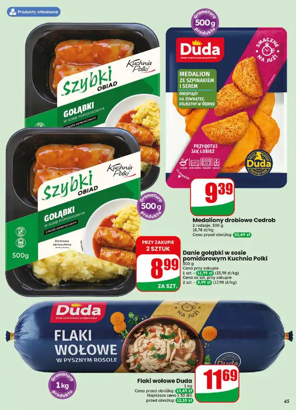 Dino - gazetka promocyjna Gazetka 44 / 2026 od środy 28.10 do wtorku 03.11 - strona 45