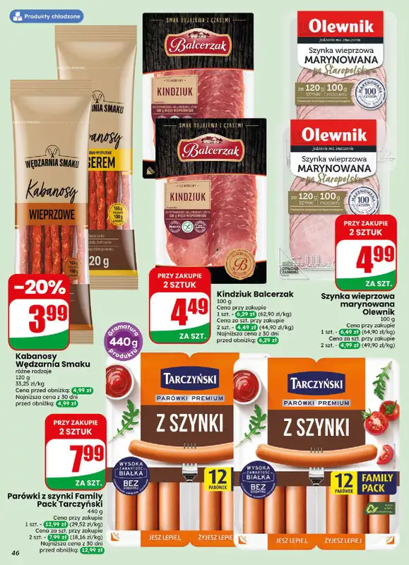 Dino - gazetka promocyjna Gazetka 44 / 2026 od środy 28.10 do wtorku 03.11 - strona 46