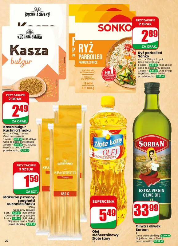 Dino - gazetka promocyjna Gazetka 44 / 2026 od środy 28.10 do wtorku 03.11 - strona 22