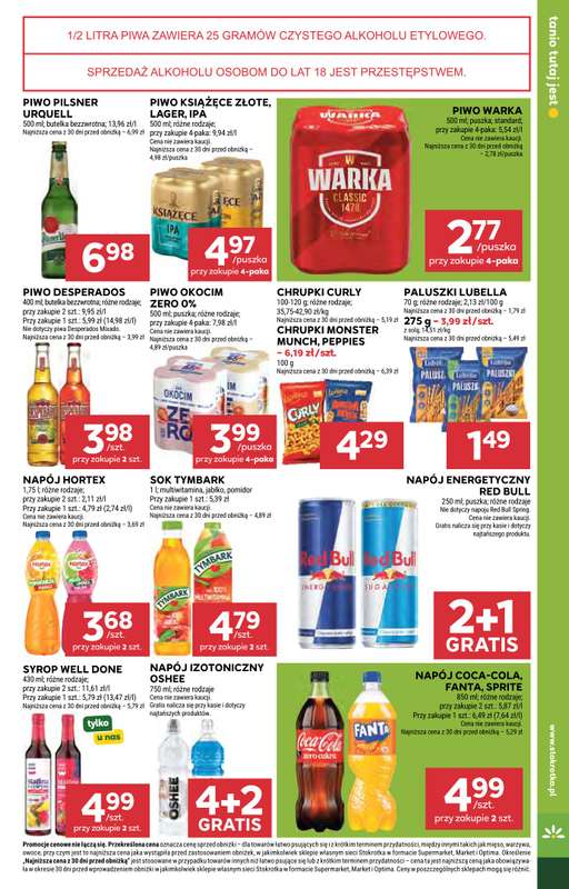 Stokrotka - gazetka promocyjna Gazetka Market od czwartku 22.10 do środy 28.10 - strona 29
