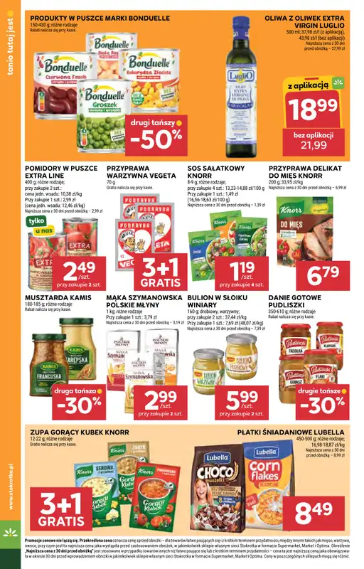 Stokrotka - gazetka promocyjna Gazetka Market od czwartku 22.10 do środy 28.10 - strona 20