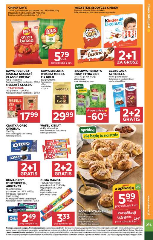 Stokrotka - gazetka promocyjna Gazetka Market od czwartku 22.10 do środy 28.10 - strona 21