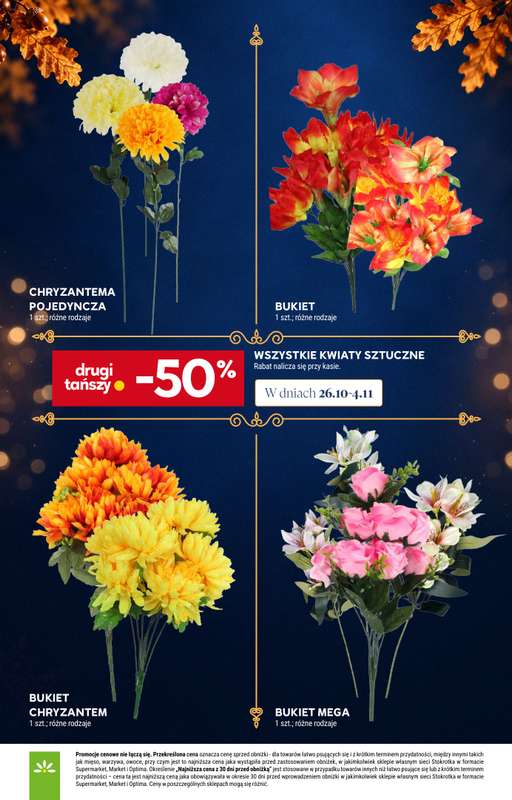 Stokrotka - gazetka promocyjna Katalog Znicze od czwartku 01.10 do środy 04.11 - strona 14