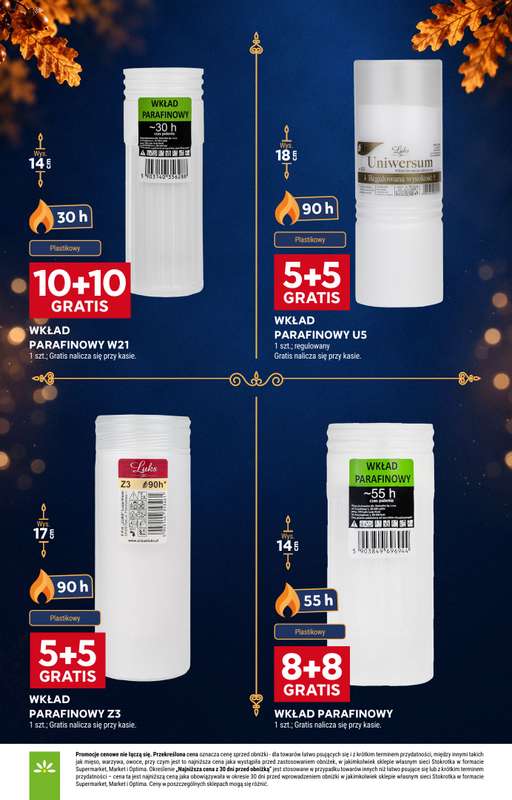 Stokrotka - gazetka promocyjna Katalog Znicze od czwartku 01.10 do środy 04.11 - strona 10