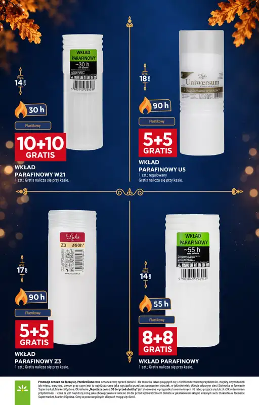 Stokrotka - gazetka promocyjna Katalog Znicze od czwartku 01.10 do środy 04.11 - strona 10