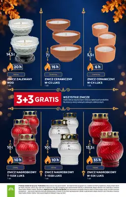 Stokrotka - gazetka promocyjna Katalog Znicze od czwartku 01.10 do środy 04.11 - strona 6