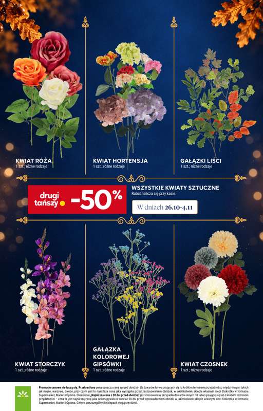 Stokrotka - gazetka promocyjna Katalog Znicze od czwartku 01.10 do środy 04.11 - strona 13