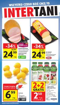 Intermarche - gazetka promocyjna Intertani start tygodnia od poniedziałku 02.11 do środy 04.11 - strona 2