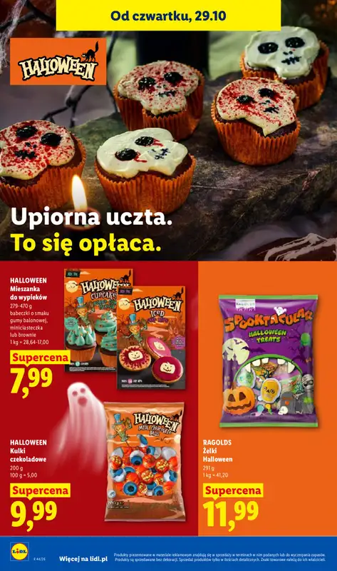 Lidl - gazetka promocyjna Oferta od czwartku od czwartku 29.10 do soboty 31.10 - strona 72