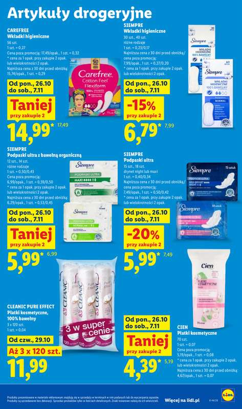 Lidl - gazetka promocyjna Oferta od czwartku od czwartku 29.10 do soboty 31.10 - strona 103