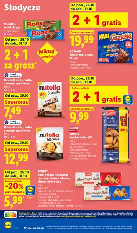 Lidl - gazetka promocyjna Oferta od czwartku od czwartku 29.10 do soboty 31.10 - strona 78