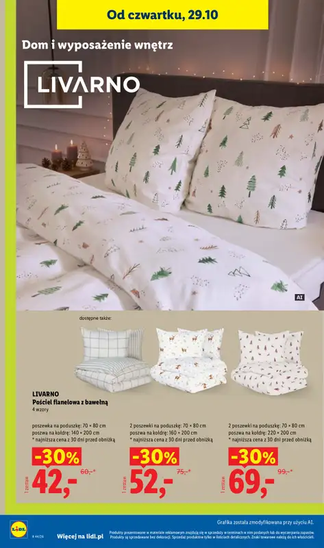 Lidl - gazetka promocyjna Oferta od czwartku od czwartku 29.10 do soboty 31.10 - strona 42