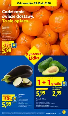 Lidl - gazetka promocyjna Oferta od czwartku od czwartku 29.10 do soboty 31.10 - strona 47