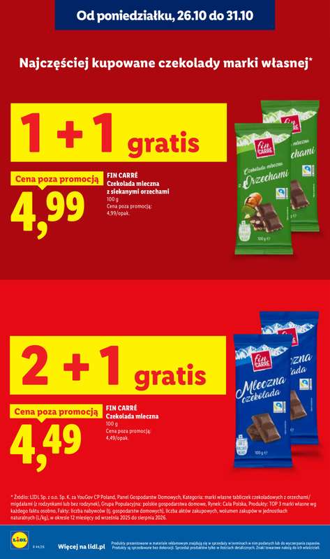 Lidl - gazetka promocyjna Oferta od czwartku od czwartku 29.10 do soboty 31.10 - strona 22