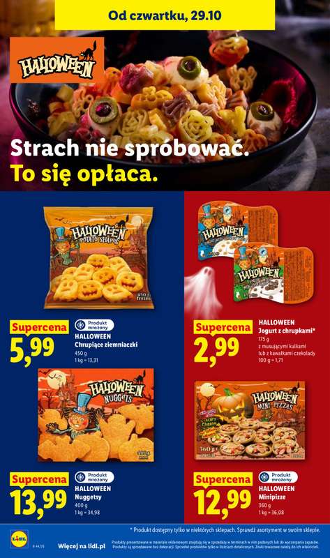 Lidl - gazetka promocyjna Oferta od czwartku od czwartku 29.10 do soboty 31.10 - strona 70
