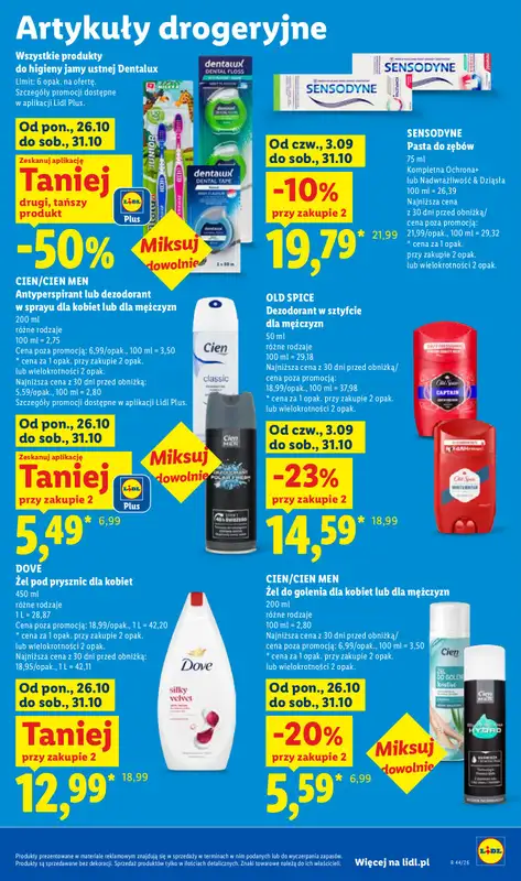 Lidl - gazetka promocyjna Oferta od czwartku od czwartku 29.10 do soboty 31.10 - strona 99