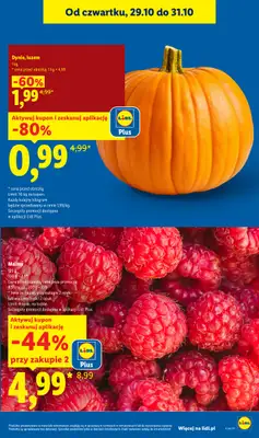 Lidl - gazetka promocyjna Oferta od czwartku od czwartku 29.10 do soboty 31.10 - strona 15