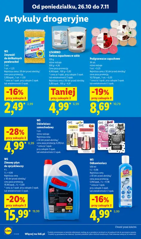 Lidl - gazetka promocyjna Oferta od czwartku od czwartku 29.10 do soboty 31.10 - strona 106